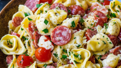 Easy Quick Tortellini Salad