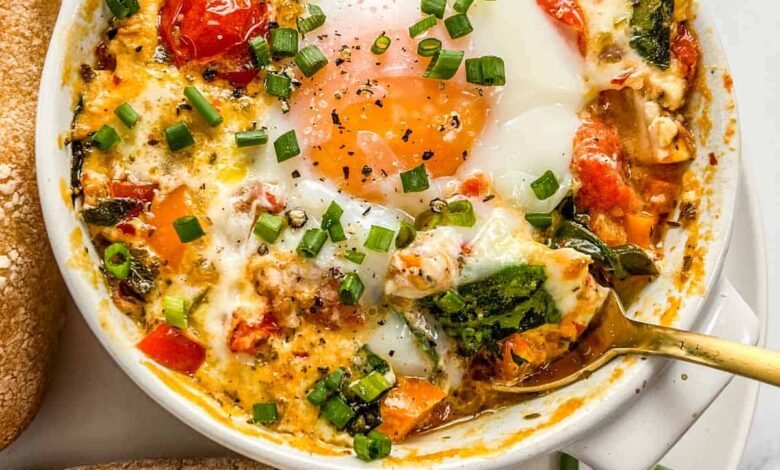 Mediterranean Baked Feta Eggs: The Ultimate Savory Breakfast