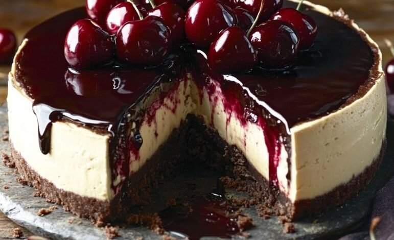 Black Forest Cheesecake