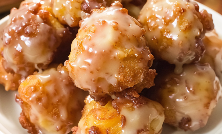 Apple Fritter Bites