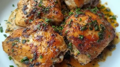 Garlic Butter Chicken Thighs Recipe