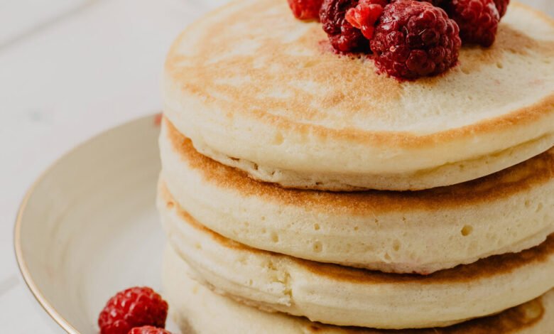 Fluffige American-Pancakes