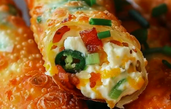 Bacon Jalapeño Eggrolls