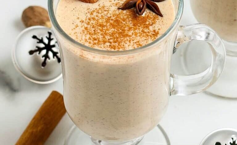 Easy Homemade Eggnog Recipe - Make the Best Eggnog with Spiced