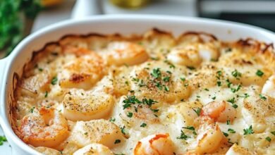 Easy Seafood Casserole