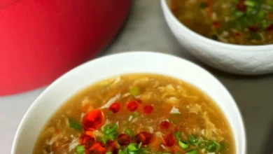 Hot and Sour Chicken Soup