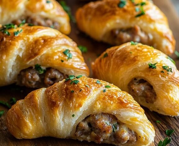 Sausage Cream Cheese Crescents