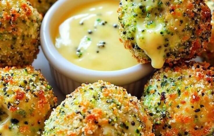 Baked Broccoli Cheese Balls