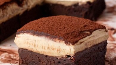 Tiramisu Brownies