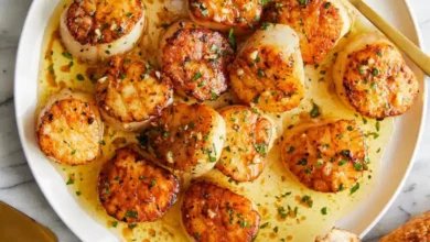 Lemon Butter Scallops