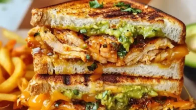 Chicken Avocado Melt Sandwich