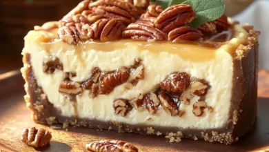 Kentucky Derby Pecan Pie Cheesecake