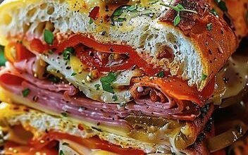 The Classic Italian Muffuletta Sandwich