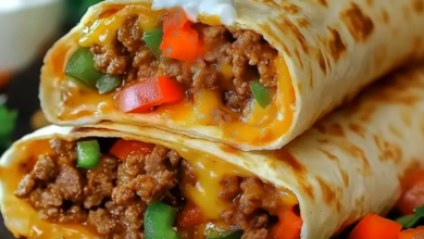 Crunchy Doritos Beef Wraps