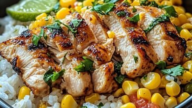 Mexican Street Corn Chicken Bowl: A Delicious & Easy Meal