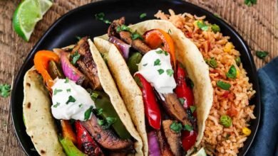 Portobello Vegan Fajitas