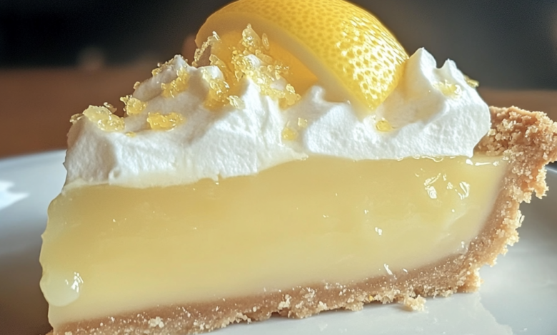No-Bake Lemon Pie