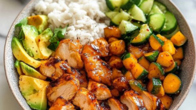 Hot Honey Chicken Bowls