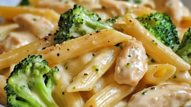 Creamy Broccoli and Chicken Penne