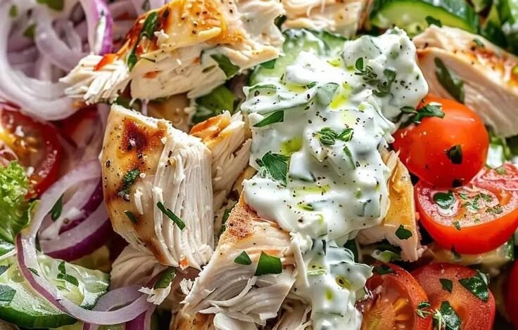 TZATZIKI CHICKEN SALAD