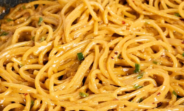 Vegan Garlic Noodles