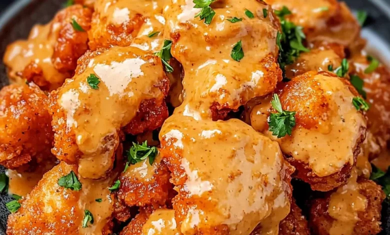 Crispy Bang Bang Chicken Recipe: Perfect Party Appetizer