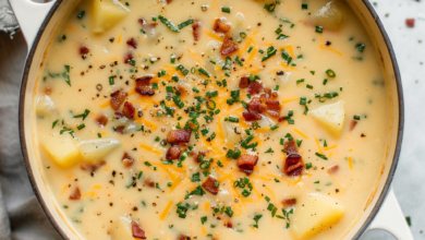 The Best Homemade Loaded Potato Soup