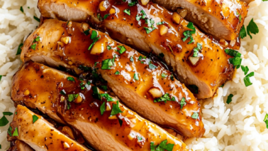 Honey Garlic Chicken Breasts