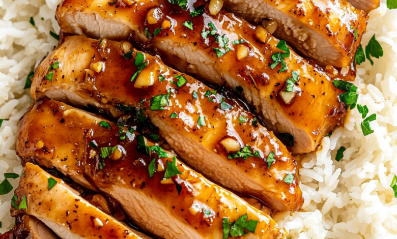 Honey Garlic Chicken Breasts