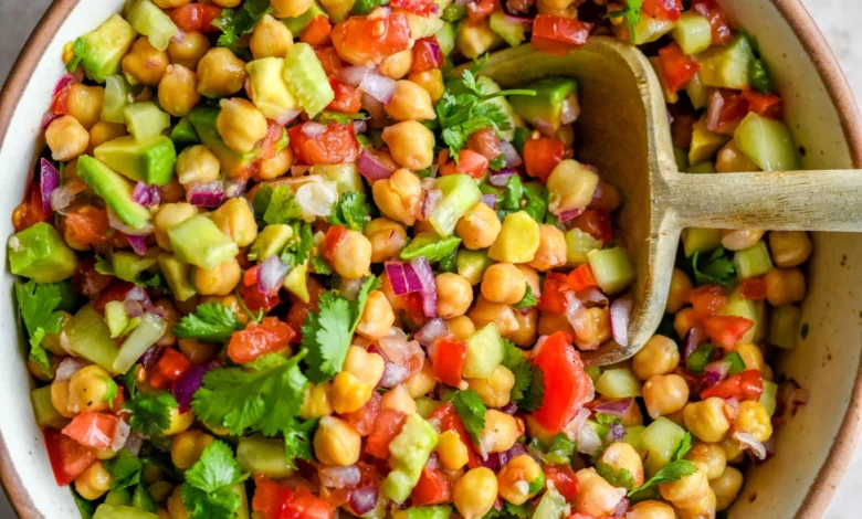 Vegan Ceviche Style Chickpeas (High Protein)