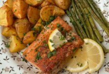 Easy Healthy Sheet Pan Salmon Dinner