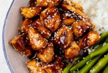 Healthy Sesame Chicken