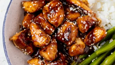 Healthy Sesame Chicken