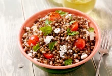 Ensalada primaveral de lentejas, un plato fresquito ideal para el almuerzo